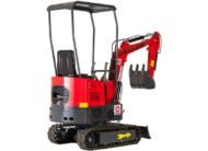 Mini-pelle 1 tonne moteur Koop 7 kW 1 cylindre MW Tools